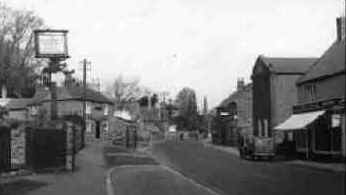 Photo of Duston Main Road c1955 from the Francis Frith Collection